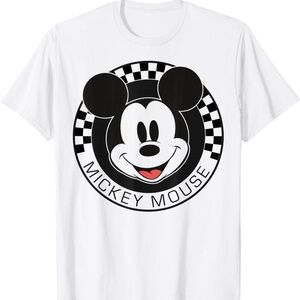Disney Mickey Mouse Black and White Tee